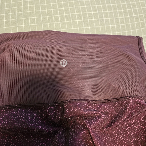 lululemon athletica Maroon/Purple High-Waist Leggings - Picture 4 of 5